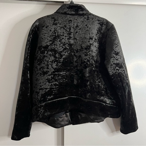 Rachel Roy Velvet Bomber Jacket 2X - Picture 5 of 8